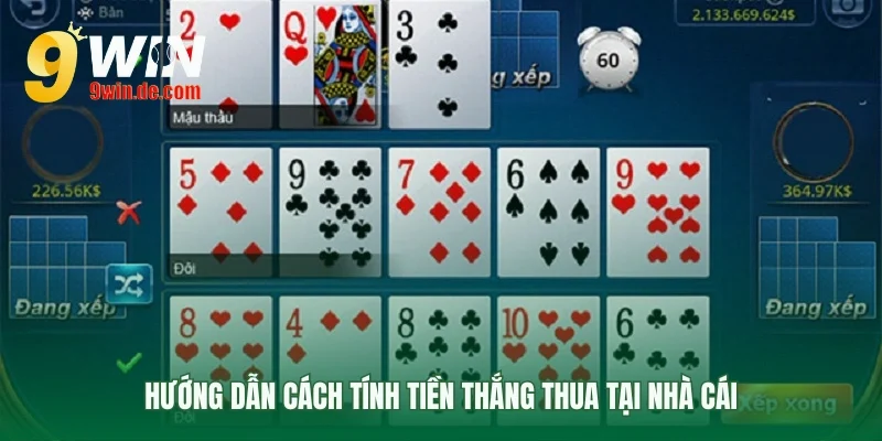 Quy tắc tính tiền cược trong từng ván đấu